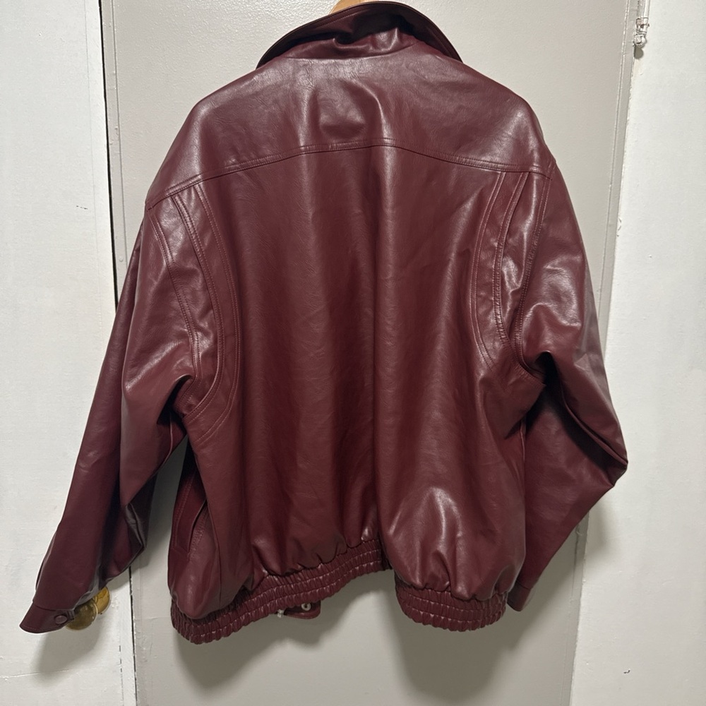 Princess Polly burgundy jacket - Picture 5 of 10